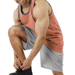 เสื้อผ้าออกกำลังกาย ผลิตในปากีสถาน เสื้อกล้ามออกกำลังกาย ขายตรงจากโรงงาน ไซส์ใหญ่ เสื้อผ้าฤดูร้อน เสื้อกล้ามผู้ชาย - Product Image 5
