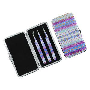 Pince à épiler de beauté pour cils de toutes les couleurs en acier inoxydable de haute qualité - Product Image 6