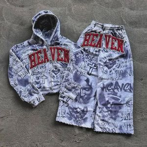 Chándal de talla grande de calidad superior, venta al por mayor, precio de fábrica, dos piezas, ropa activa, chándales, ropa deportiva para hombre, conjuntos de chándal - Product Image 5