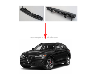 ZHOUDING OEM LH 50549535 / RH 50549534 <span class=keywords><strong>ALFA</strong></span> ROMEO STELVIO 17- Support de pare-chocs avant supérieur de haute qualité noir luxe <span class=keywords><strong>SUV</strong></span> 1 an - Product Image 1