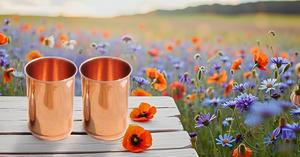 Gobelet en cuivre Mint Julep Cup Accessoires pour boissons en métal Pack de 2 gobelets en cuivre - Product Image 6