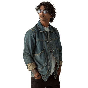 แจ็คเก็ตยีนส์พรีเมียมแบบยูนิเซ็กซ์ ผ้าทนทาน นุ่ม สวมใส่สบาย เหมาะสำหรับร้านค้าแฟชั่นและคำสั่งซื้อขายส่งจำนวนมาก - Product Image 6