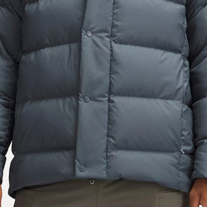 High Quality Winter Long Sleeve Puffer <b>Men</b> Jacket With Customized logo Printed Wholesale Puffer Jacket - Product Image 6