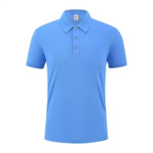 Polo Casual para Hombre 100% Poliéster, Color Sólido, Transpirable, Tejido de Punto, Acabado Oscuro, Anti-Pilling, Opciones de Tallas Grandes, Cuello Sólido - Product Image 5