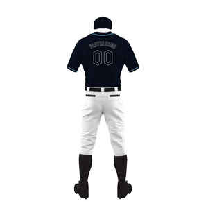 Uniforme de Béisbol Sublimado Personalizado, Mercado Estadounidense, Jersey y Pantalones de Poliéster Transpirable, Ropa de Equipo, MOQ Bajo, Envío Rápido, Directo de Fábrica - Product Image 3
