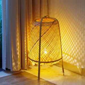 Wholesale Price Bamboo <b>Lamp</b> Handmade Natural Decorative without Light for Bedroom from Vietnam - Product Image 4