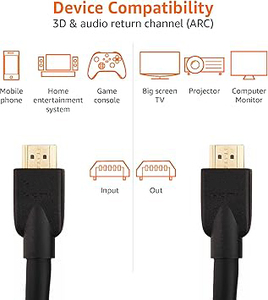 Tốc độ cao cho 4K 2.0 nam-nam cáp cho rạp hát tại nhà HDTV Màn hình PVC Foil Braid 3ft 15ft 25ft độ dài - Product Image 3