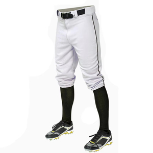 Service OEM Maillot de baseball unisexe boutonné avec pantalon troisième quart - Product Image 3