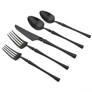 Ensemble de couverts en métal de haute qualité en acier miroir pour la cuisine et les restaurants, couverts, cuillères, vente chaude - Product Image 6