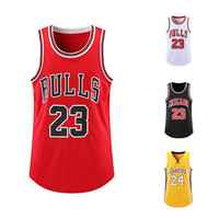 Maillot de basket-ball pour adultes à conception unique à séchage rapide vêtements de sport imprimés respirants Logo personnalisé grande taille nouveau modèle de basket-ball