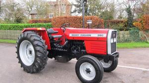 Tracteur à chenilles Massey Ferguson 390 2WD 85 CV Moteur Yunnei Bon état d'origine d'occasion avec roulement moteur pompe à engrenages - Product Image 6