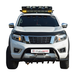 กันชนหน้ารถยนต์แบบสปอร์ต ABS สำหรับ Nissan Navara ปี 2016-2021 ของแท้ ติดตั้งง่าย ป้องกันแมลงและสิ่งสกปรกภายนอก - Product Image 3