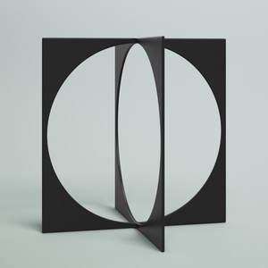 Centre de table abordable Sculptures en métal Petite table en métal décoratif Art métallique fabriqué par Uzair Artisanat d'Inde 2025 - Product Image 1