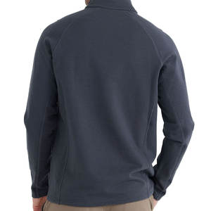 Cremallera de cuarto de hombre de alta calidad para invierno Nueva llegada Venta caliente Liso teñido en línea - Product Image 2