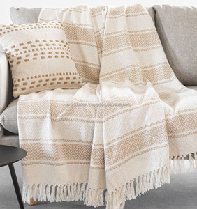 Manta de algodón con estampado de bloque de mano indio, manta tejida 100% de algodón, la mejor calidad, a la venta en pedidos grandes - Product Image 5