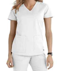 Uniforme Médico Quirúrgico para Hospital y Clínica, Uniforme de Enfermería y Doctor, Precio Económico, Alta Calidad, 100% Algodón de Punto, Ropa de Verano, Superventas - Product Image 5