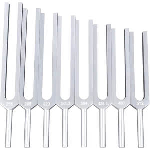 Juego de diapasones con martillo de silicona Sensorial nervioso de grado clínico para una curación perfecta (8SET) 2025 - Product Image 3