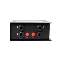 Boîte directe passive 2 entrées/2 sorties, convertisseur audio non symétrique/symétrique, adaptateur de signal de scène, accessoire audio-vidéo, cartes son, mélangeurs