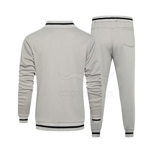 Conjunto Deportivo de 2 Piezas para Hombre, Estilo Informal, Transpirable, de Algodón, para Correr en Invierno, Nuevo Diseño de Moda al por Mayor - Product Image 2