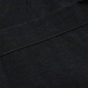 Personalizado 100% algodón de alta calidad Street Style Raw Hem Serigrafía Puff impresión French Terry Shorts para hombres - Product Image 5