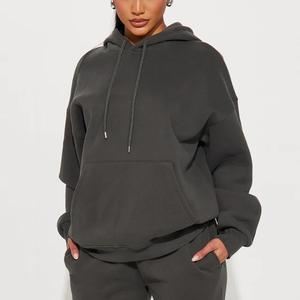 Nuevo Conjunto de 2 Piezas para Mujer, Sudadera con Capucha y Pantalones, Chándal de Forro Polar para Invierno, Sudadera con Capucha, Oferta - Product Image 3