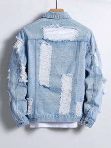 Disteressed Denim for Men Acid/Stone Washed Denim Jeans in Best Quality With Custom Colors and Custom Logo Trending Denim - Product Image 6