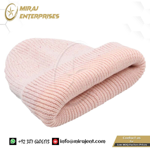 หมวกบีนนี่ขนกระต่ายหนาสำหรับผู้หญิงหมวกถักอบอุ่นแฟชั่นใหม่หมวกฤดูหนาวผ้าแคชเมียร์นุ่มลายขนกระต่าย - Product Image 6