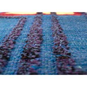 Nayaab Gold Flat Weaves <b>Wool</b> Rug Paem-872 Handmade 3D Braided Geometric Abstract Design Rectangular for Home Living Room 10mm - Product Image 3