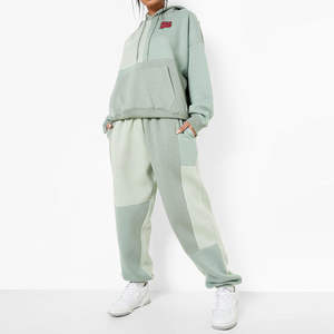 Compre Sudadera con Capucha de Lujo para Mujer, 100% Algodón, Personalizada, Estilo Urbano, Oversize, con Logotipo Frontal, Estilo Coreano de Alta Calidad - Product Image 5