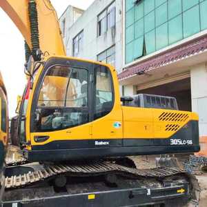 Excavatrice Hyundai 305LC-9T de qualité supérieure, à basse heure, d'occasion, prête pour les projets de démolition et d'excavation - Product Image 2