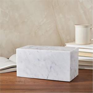 Carrara โกศหินอ่อนแท้สำหรับผู้ใหญ่โกศตกแต่ง - Product Image 3