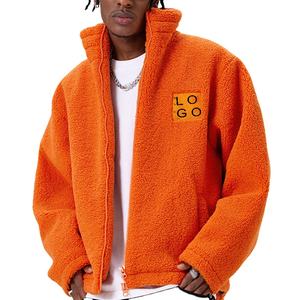 Chaqueta Térmica de Forro Polar para Hombre, para Senderismo al Aire Libre en Invierno, Transpirable, con Cuello Mao, Cierre de Cremallera, Logotipo Frontal, Tela de Lona, Estilo Sudadera con Capucha - Product Image 1