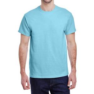 T-shirt de fitness de couleur unie pour hommes Chemise d'entraînement respirante coupe ajustée pour la course à pied Sports Activewear Summer Tee - Product Image 4