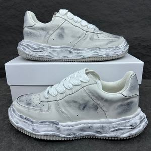 Zapatillas de Baloncesto de Lona para Hombre, Transpirables, Antideslizantes, con Cordones, Forro de Malla, Diseño Robusto, Color Blanco, Alta Calidad - Product Image 1