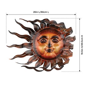 Escultura de Arte de pared de Metal hecha a mano de primera calidad, colgante de pared abstracto de diseñador moderno para decoración del hogar - Product Image 3