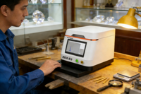Meilleure vente, incontournable : Machine de test XRF de table EDX-B3 Aurispec certifiée CE pour l'or et l'argent, testeur de pureté de l'or, testeur de carats