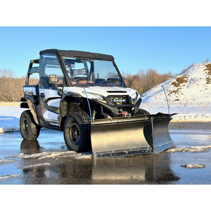 Sistema de quitanieves KFI Pro-V 80 para UTVs - Envío gratuito SKU 106300-WKT # POL - Product Image 1