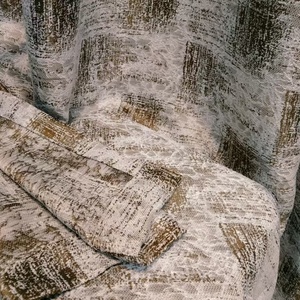 Lote de <span class=keywords><strong>stock</strong></span> de tela de lino para cortinas, cortina de tela Jacquard, tela de cortinas y materiales para usos versátiles - Product Image 2