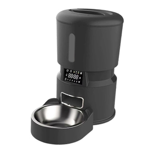 Sudex OEM - Dispensador de Comida para Mascotas de 4.4L, Impermeable, con Temporizador Automático, Batería, Botón de Seguridad, Control de Porciones, para Perros y Gatos - Product Image 5