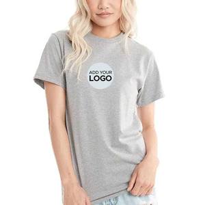 Camisetas de Manga Corta con Cuello Redondo y Ajuste Holgado de Primera Calidad para Hombre de Level Apparel - Poliéster/Algodón Personalizable - Product Image 5