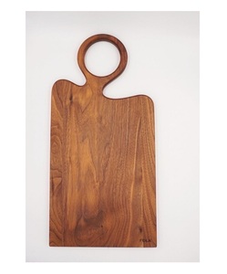 Ustensiles de cuisine artisanaux en bois de manguier-Planche à découper au design vintage pour hacher et couper le fromage Taille personnalisée Exportateur de gros - Product Image 4