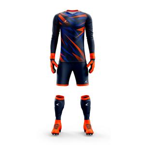 Maillots de football, ensembles d'uniformes de gardien de but, maillots de football, shorts, gants de gardien de but, broderie 3D - Product Image 3