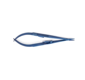 Portaagujas Castroviejo con Bloqueo de 14 cm, Acero Inoxidable, Manual, BEST CARE INTERNATIONAL, Instrumento Quirúrgico con Certificación CE - Product Image 1