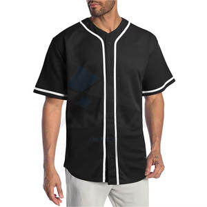 Maillot de baseball et de softball pour hommes et jeunes, personnalisé, à manches courtes, vente en gros d'usine, équipe de baseball et de softball personnalisée - Product Image 1