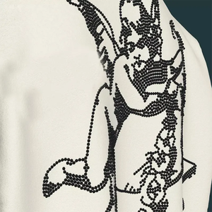 Sudadera con Capucha Unisex Extra Grande, Personalizable, con Cremallera Completa, Forro Polar de Invierno, Ecológica, Transpirable, con Hombros Caídos - Product Image 4