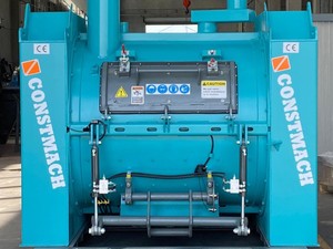 Mezclador de cemento de un solo eje usado para la construcción Mezclador de paletas duradero para la producción de mortero de hormigón con componentes de núcleo de bomba - Product Image 5