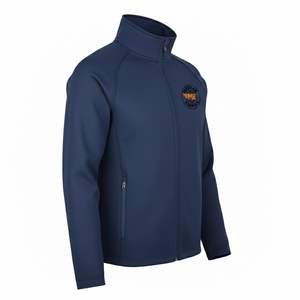 Vestes universitaires pour hommes sur mesure, grande taille, multicolores, coupe-vent, décontractées, d'hiver, avec col montant, poche, logo brodé - Product Image 3