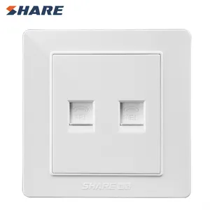 SHARE Sockets and Switches electrical Wholesale Multi Purpose Computer Socket Tel Socket