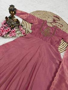 Nuevos estilos de moda, 1 Color, largo, boda y fiesta, vestido especial precioso con juego de Dupatta a juego para venta en línea - Product Image 5