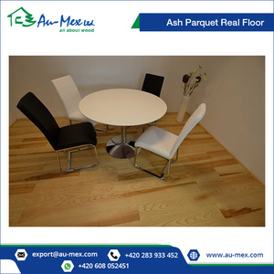 Parquet en bois massif Surface lisse Parquet en bande de cendres 21x60x360mm Design industriel moderne rustique pour une utilisation en intérieur - Product Image 4